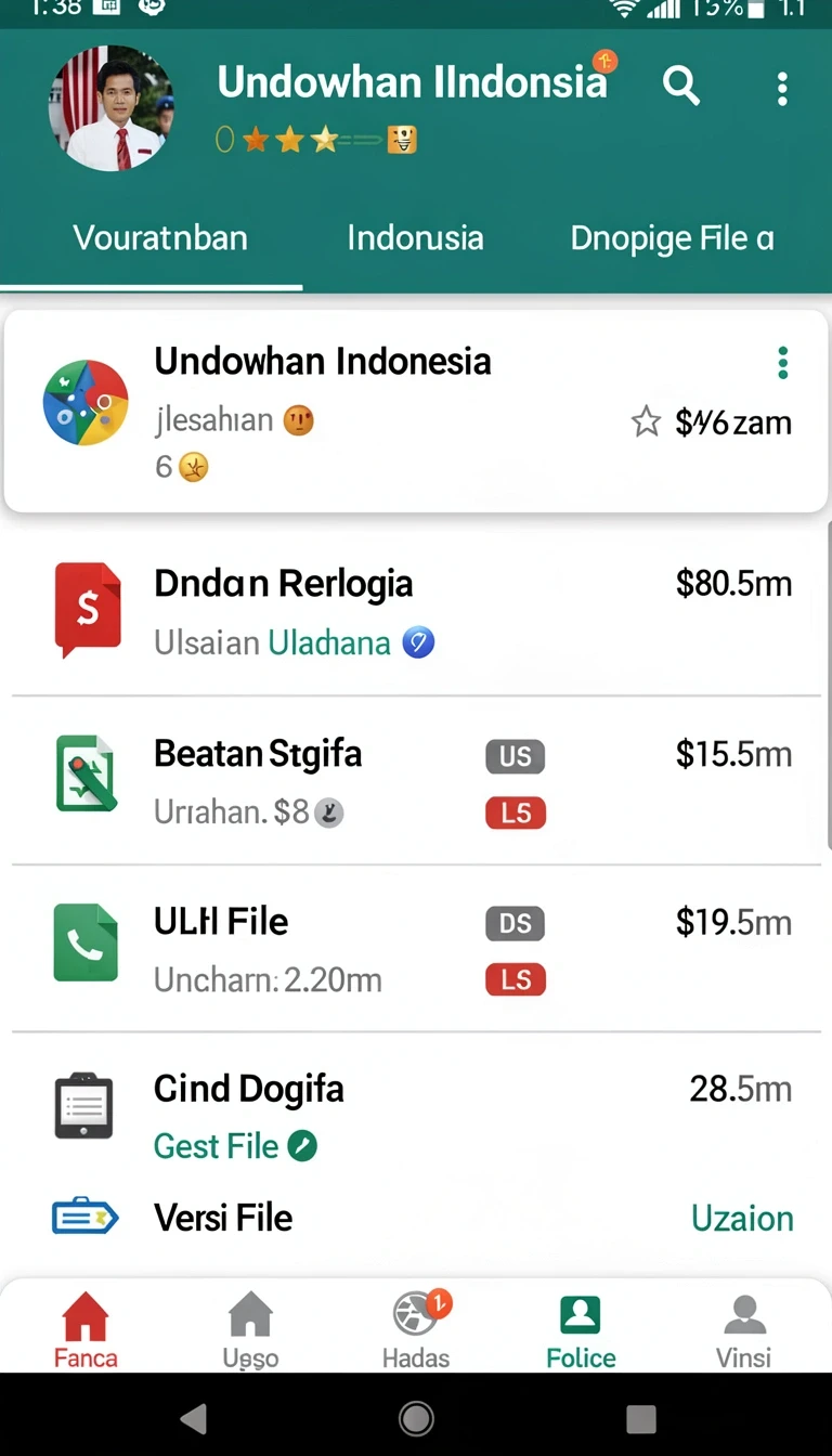 Tampilan utama aplikasi Aplikasi gobetasia Resmi: Download dan Instalasi yang intuitif dan efisien.