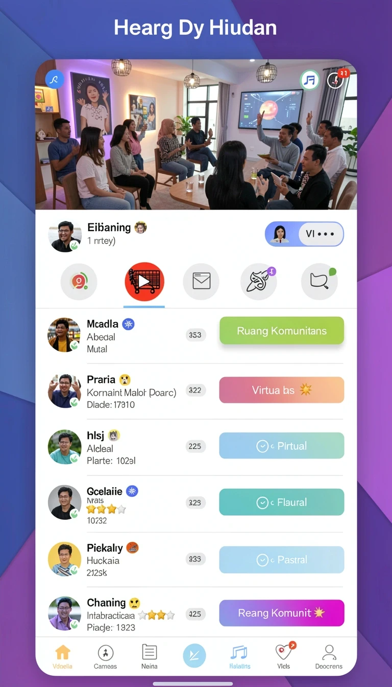 Tampilan utama aplikasi Aplikasi bigmsg Resmi dan Terpercaya di Android yang intuitif dan efisien.