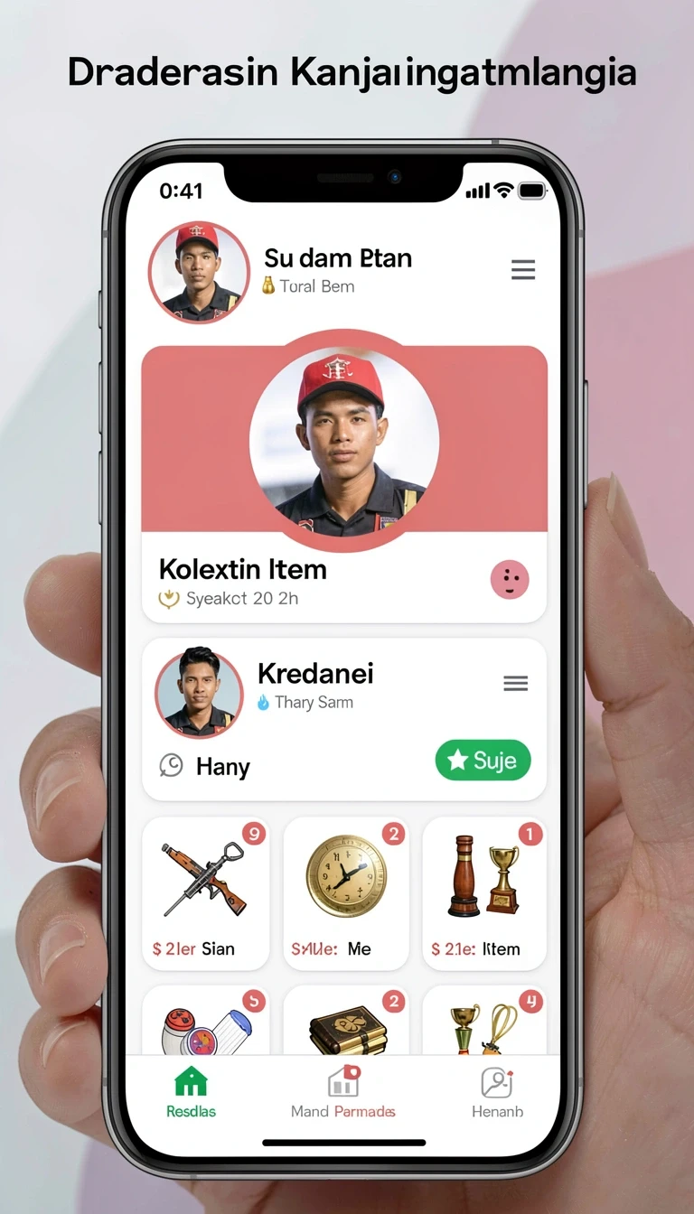 Tampilan utama aplikasi Aplikasi jakseltoto Resmi dan Terpercaya di Android yang intuitif dan efisien.