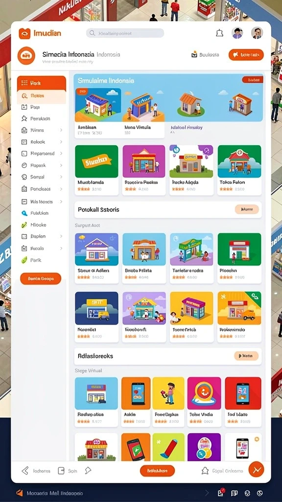 Tampilan utama aplikasi bos777 Terbaru: Download APK Resmi dan Aman yang intuitif dan efisien.