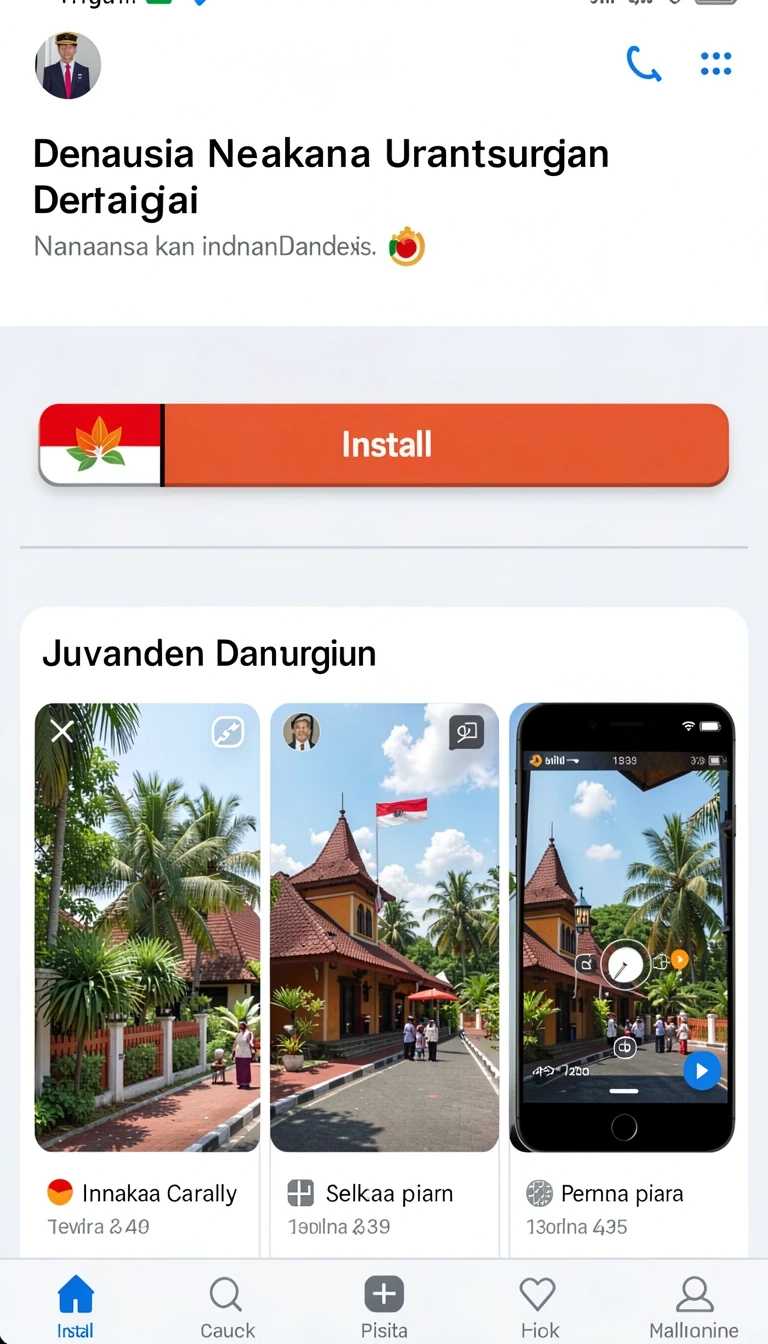 Tampilan utama aplikasi prada188 Terbaru: Download APK Resmi dan Aman yang intuitif dan efisien.