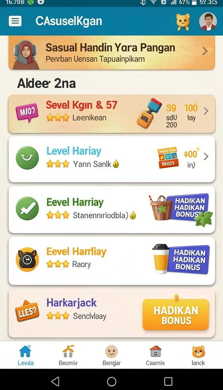 Tampilan utama aplikasi zk7 Terbaru: Download APK Resmi dan Aman yang intuitif dan efisien.