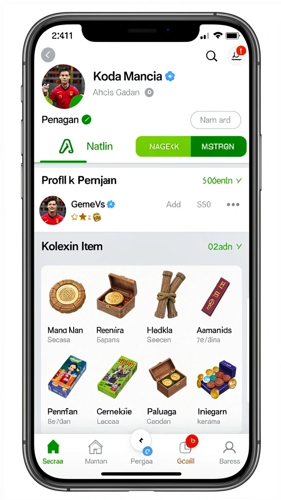 Tampilan utama aplikasi Aplikasi rajabandot Resmi: Download dan Instalasi yang intuitif dan efisien.